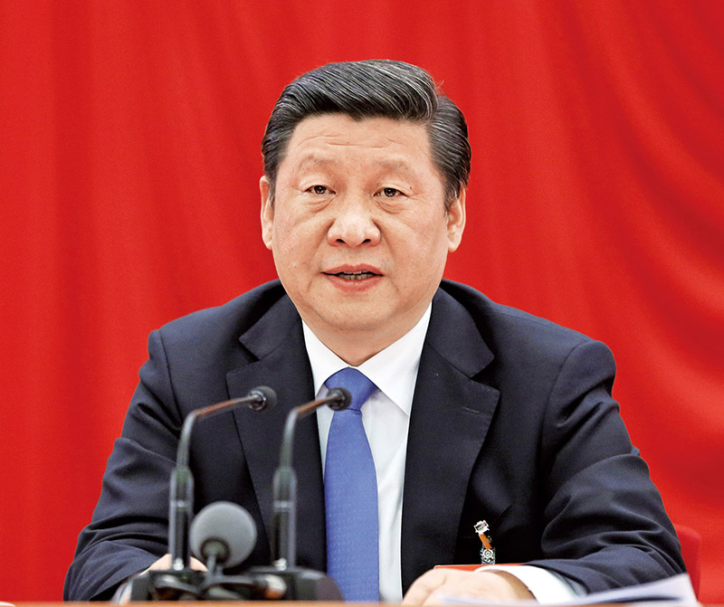 中国共产党第十八届中央委员会第三次全体会议,于2013年11月9日至12日在北京举行。全会由中央政治局主持,中央委员会总书记习近平作重要讲话。新华社记者 兰红光/摄