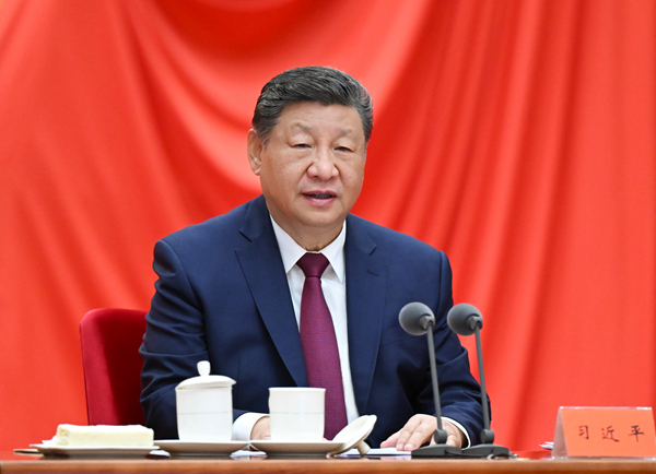 1月12日,中共中央总书记、国家主席、中央军委主席习近平在中国共产党第二十届中央纪律检查委员会第五次全体会议上发表重要讲话。 新华社记者 谢环驰 摄